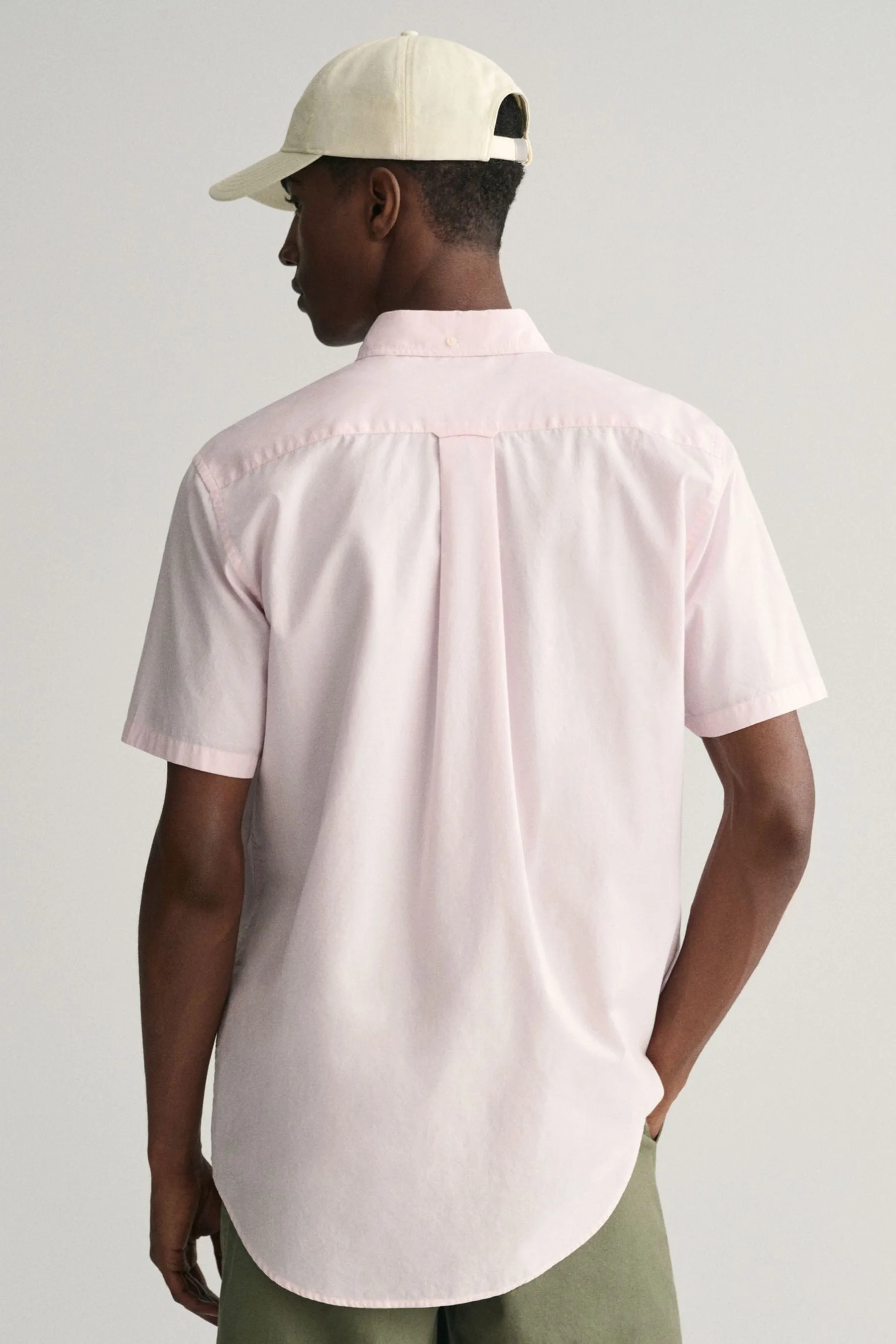 GANT regular  - Fit Popeline Maniche corte  100% Cotone Camicia    